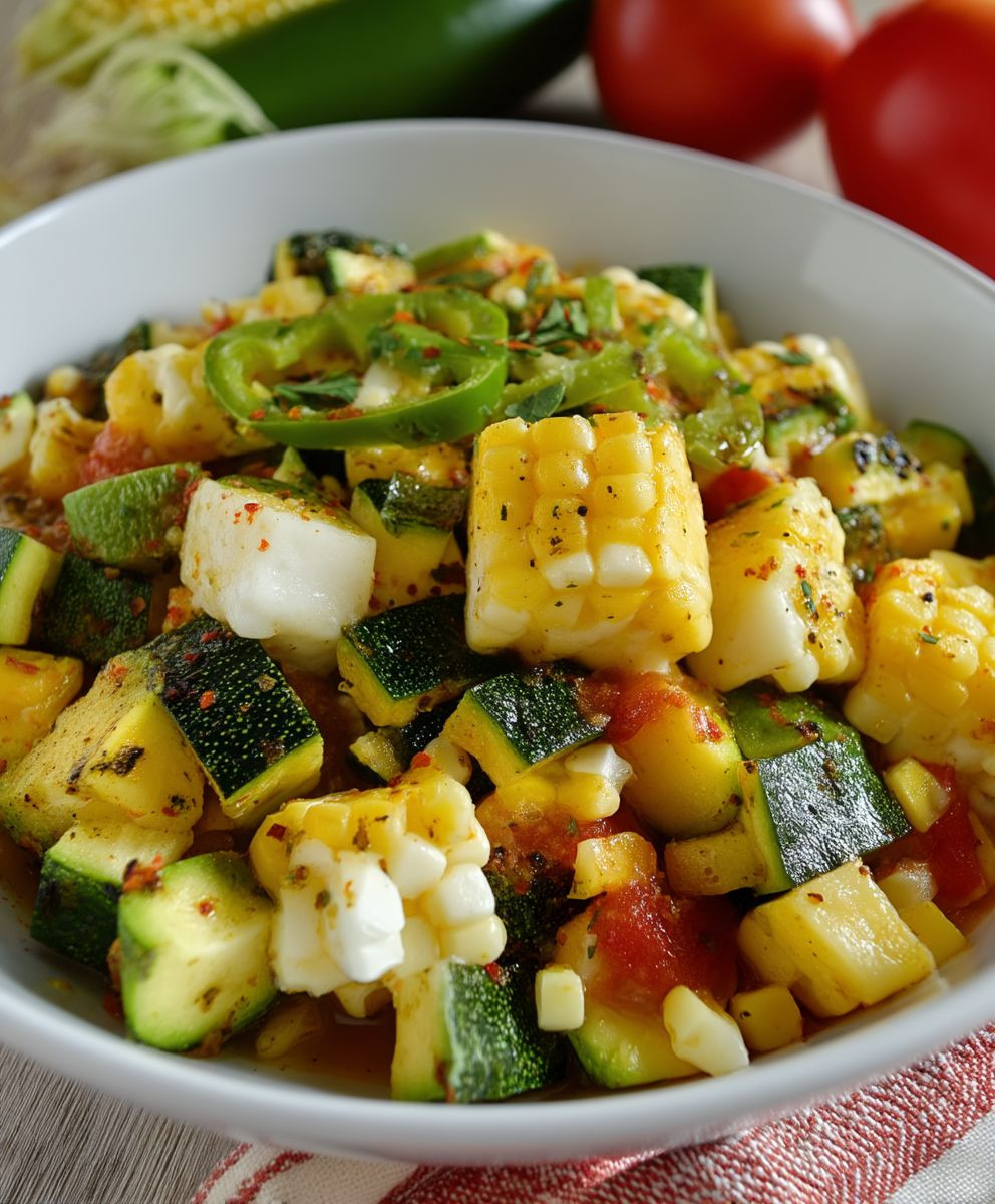 Calabacitas con elote