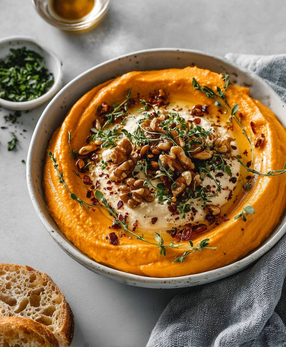 Pumpkin Whipped Feta