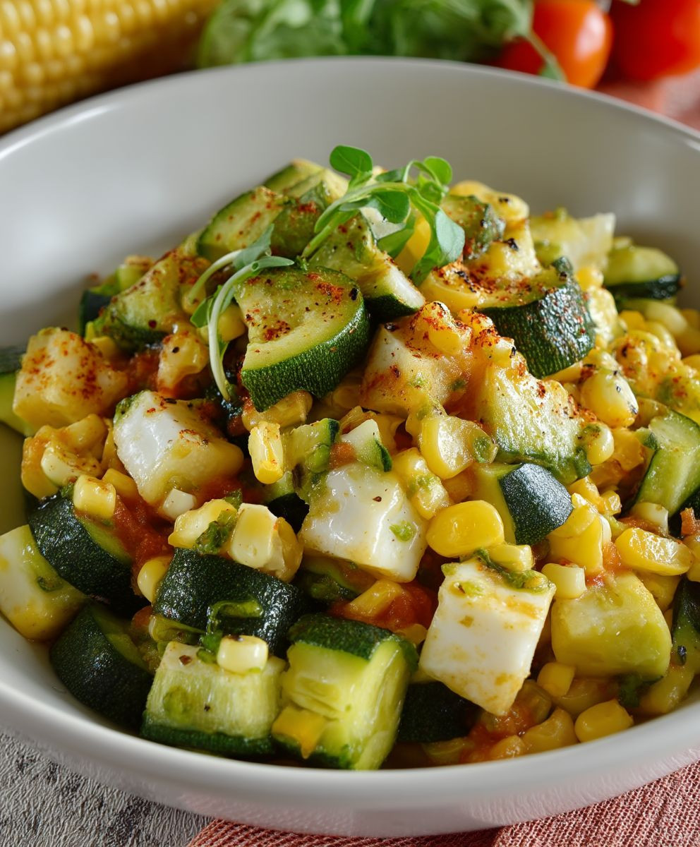 Calabacitas con elote
