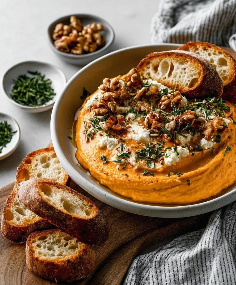Pumpkin Whipped Feta