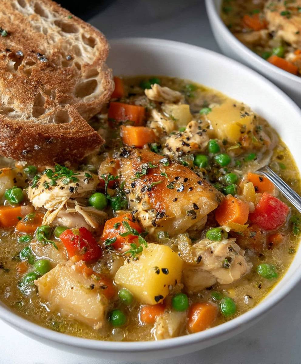 Chicken Stew Slow Cooker