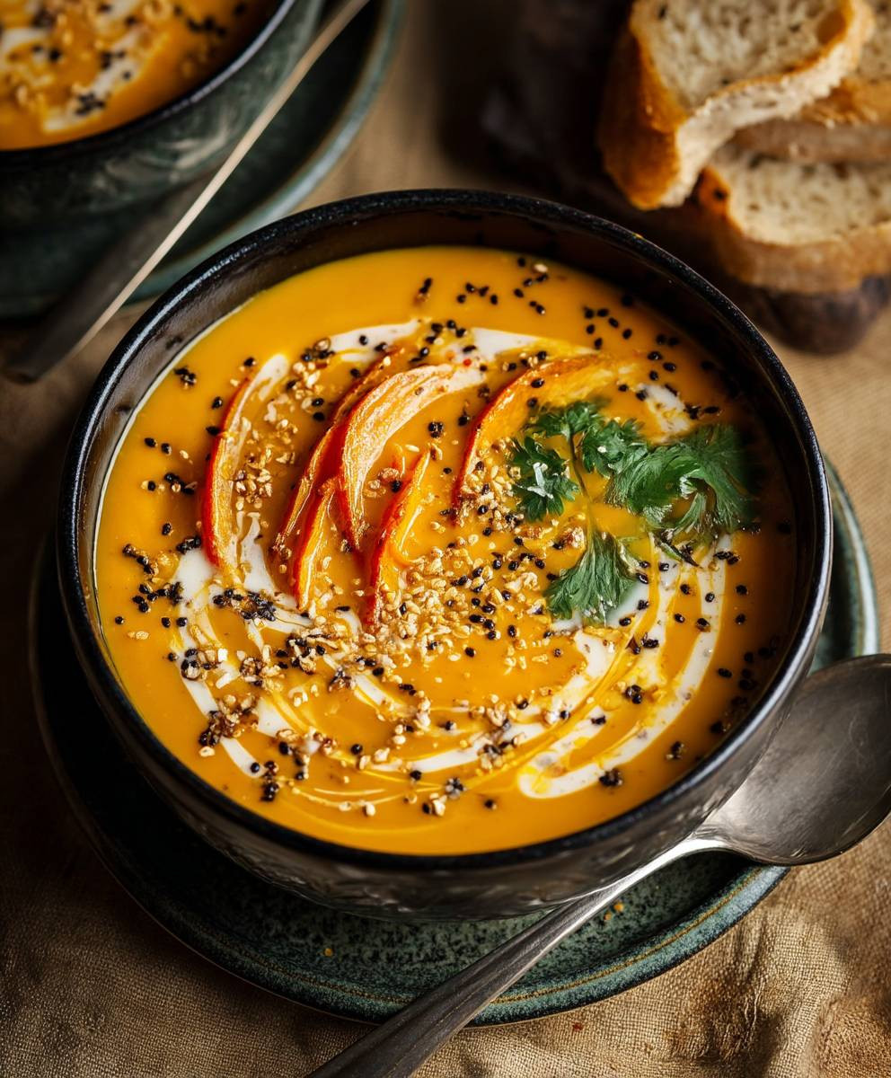 Vegan Carrot Lentil Soup