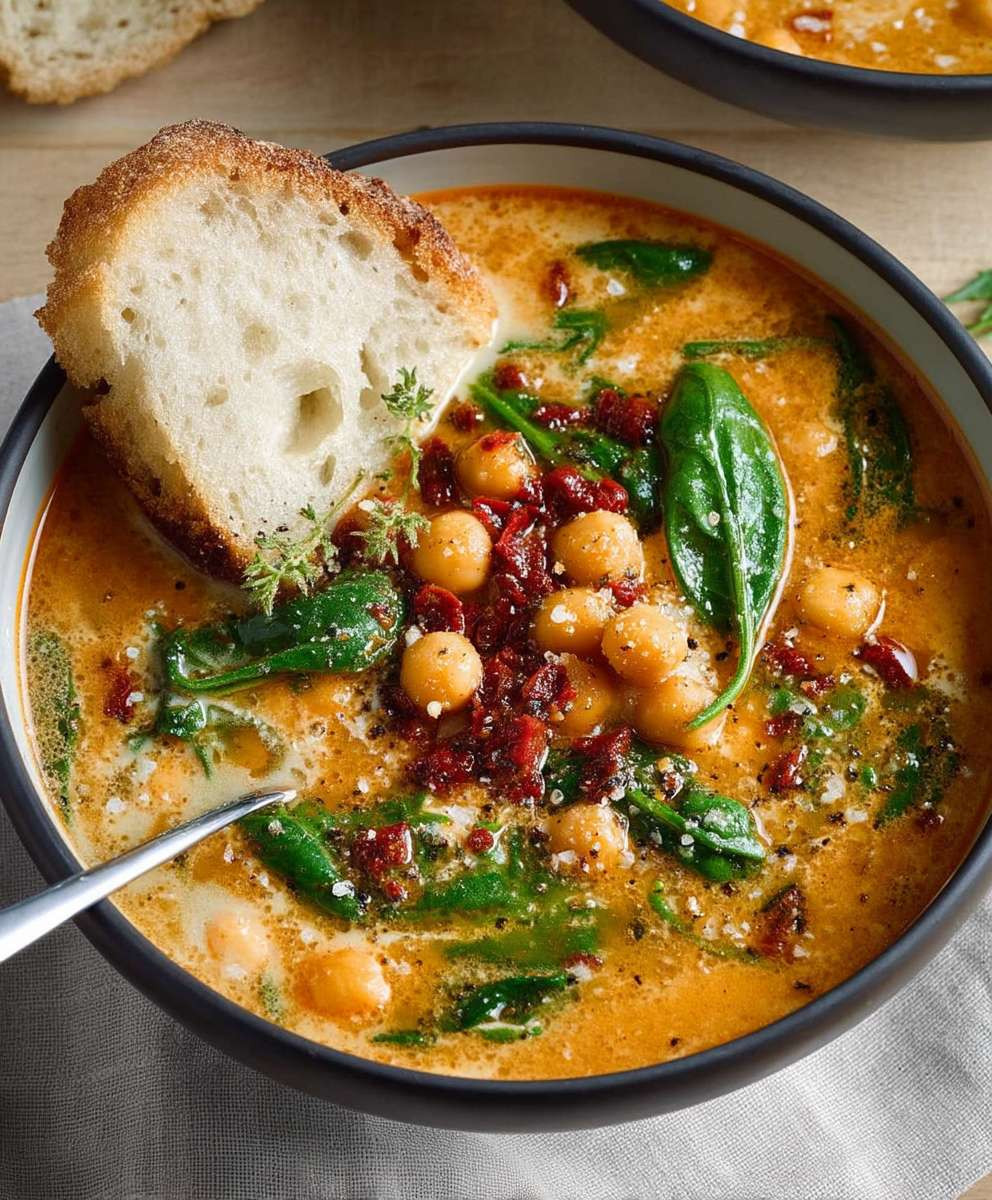 Tuscan Garbanzo Bean Soup