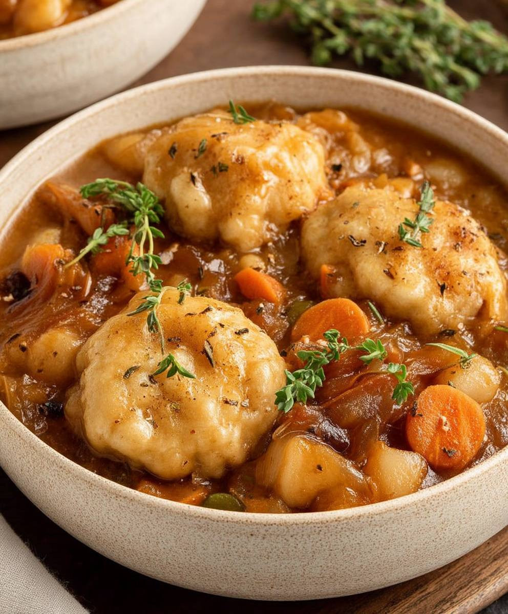 Vegan Dumpling Stew