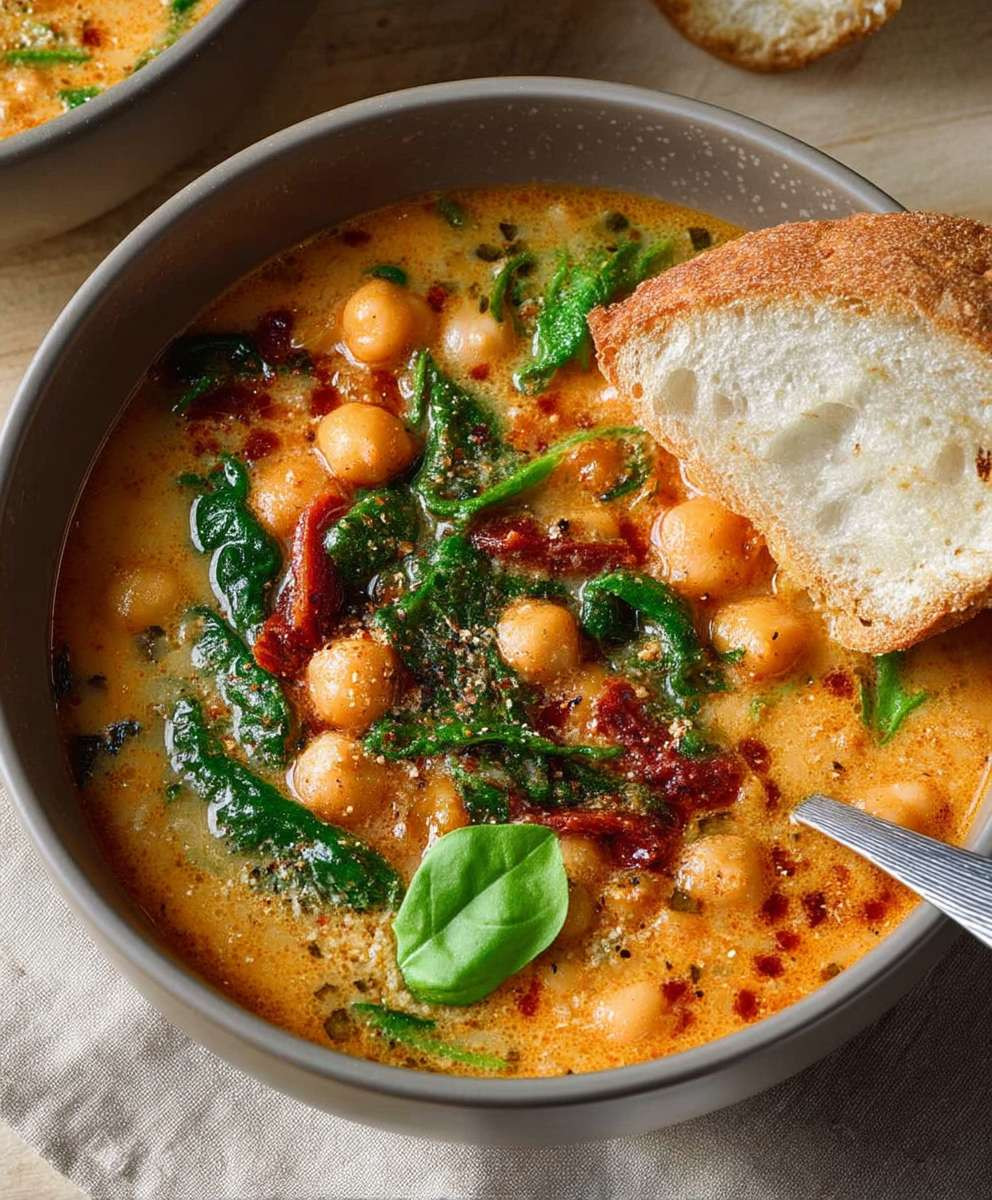 Tuscan Garbanzo Bean Soup