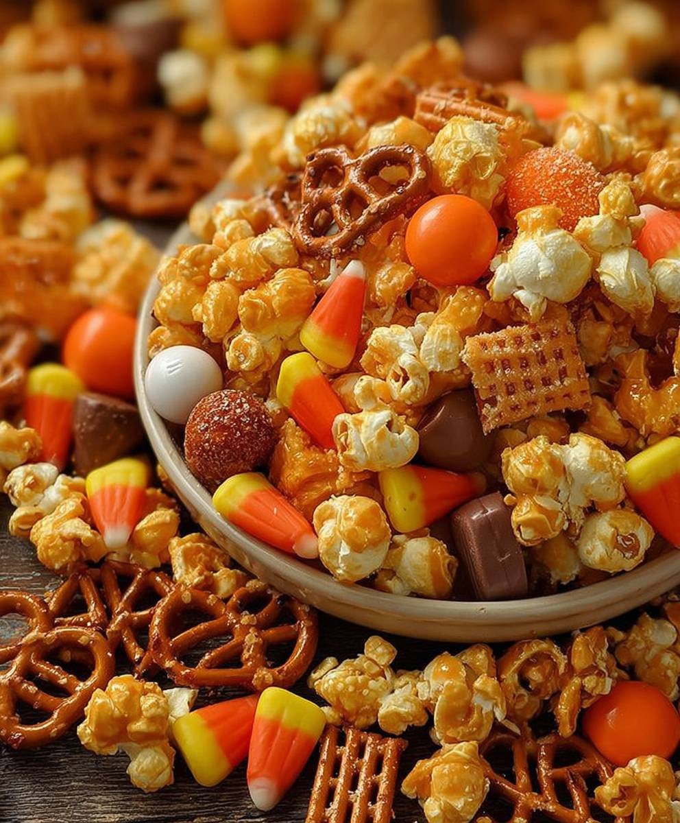 Scarecrow Crunch Snack Mix