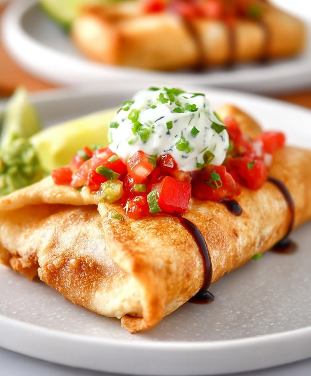 Chicken Chimichangas
