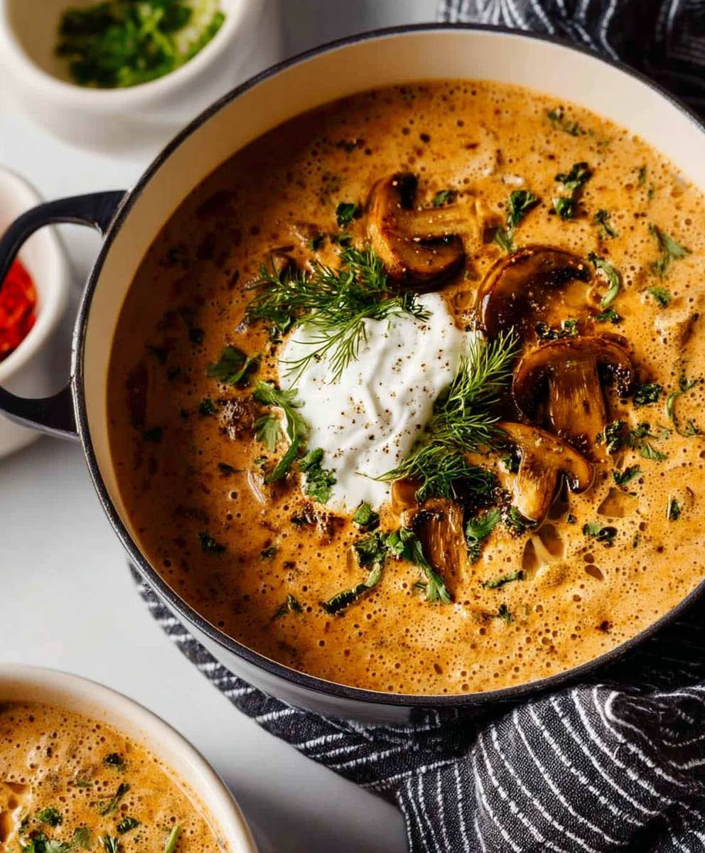 Hungarian Mushroom Soup