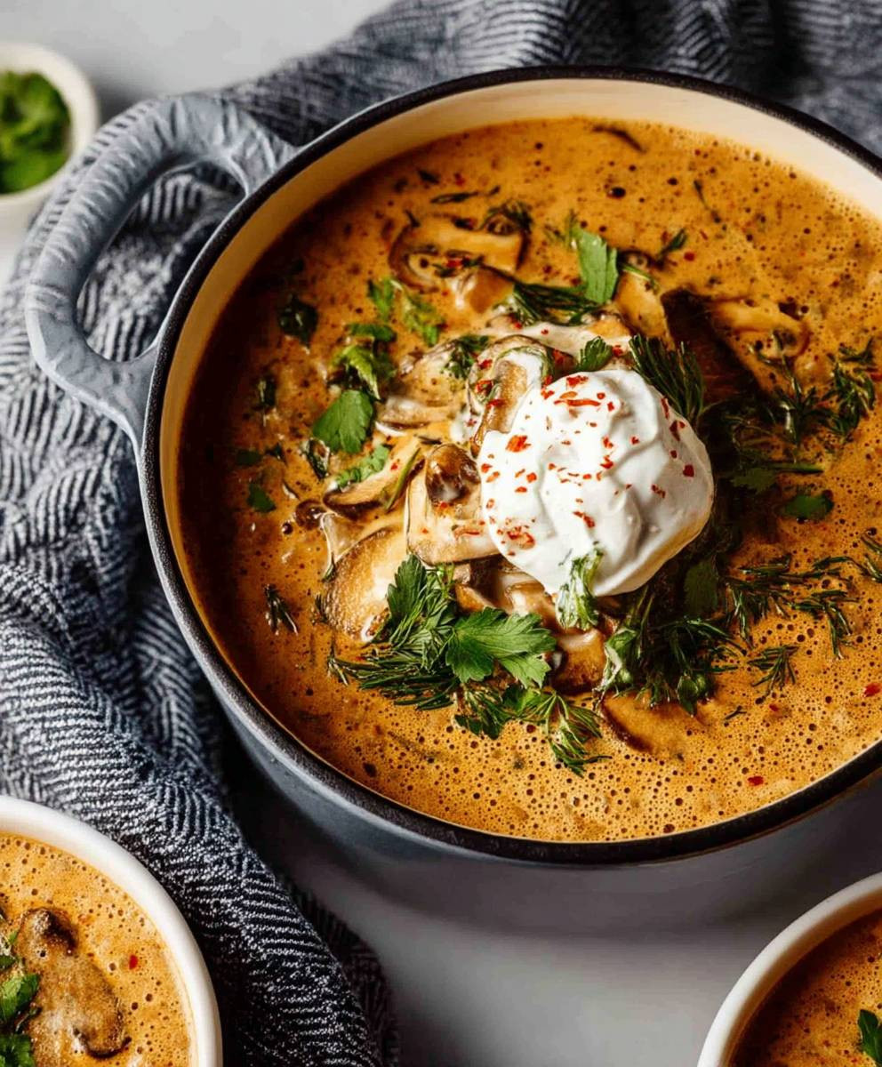 Hungarian Mushroom Soup