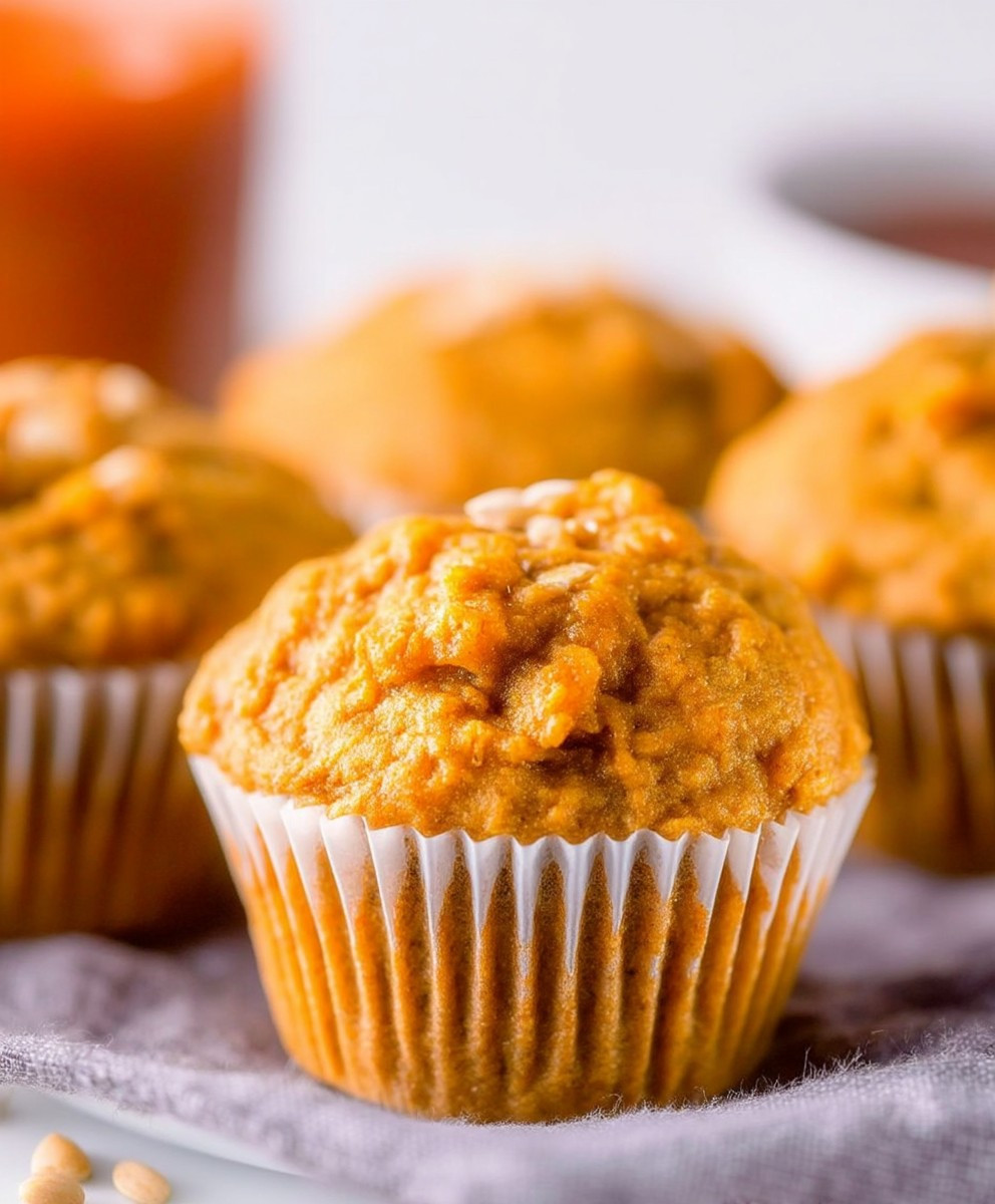 Pumpkin Oatmeal Muffins