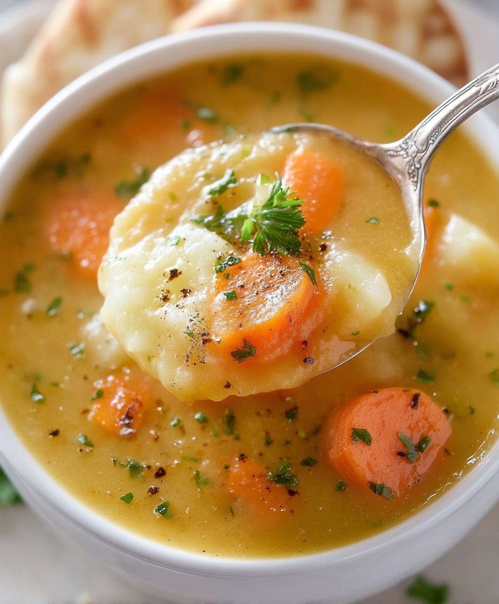 Carrot potato soup