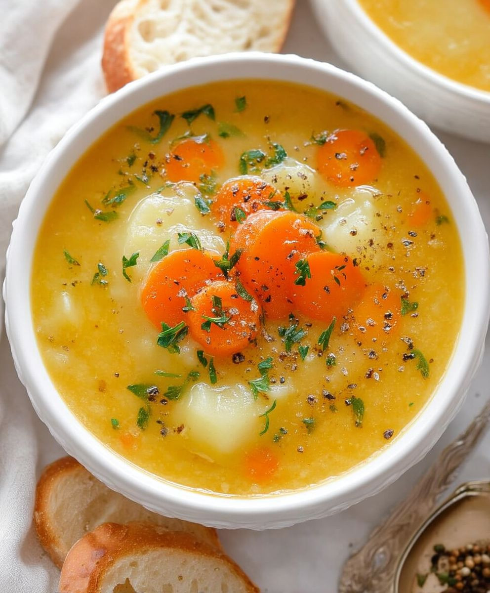 Carrot potato soup