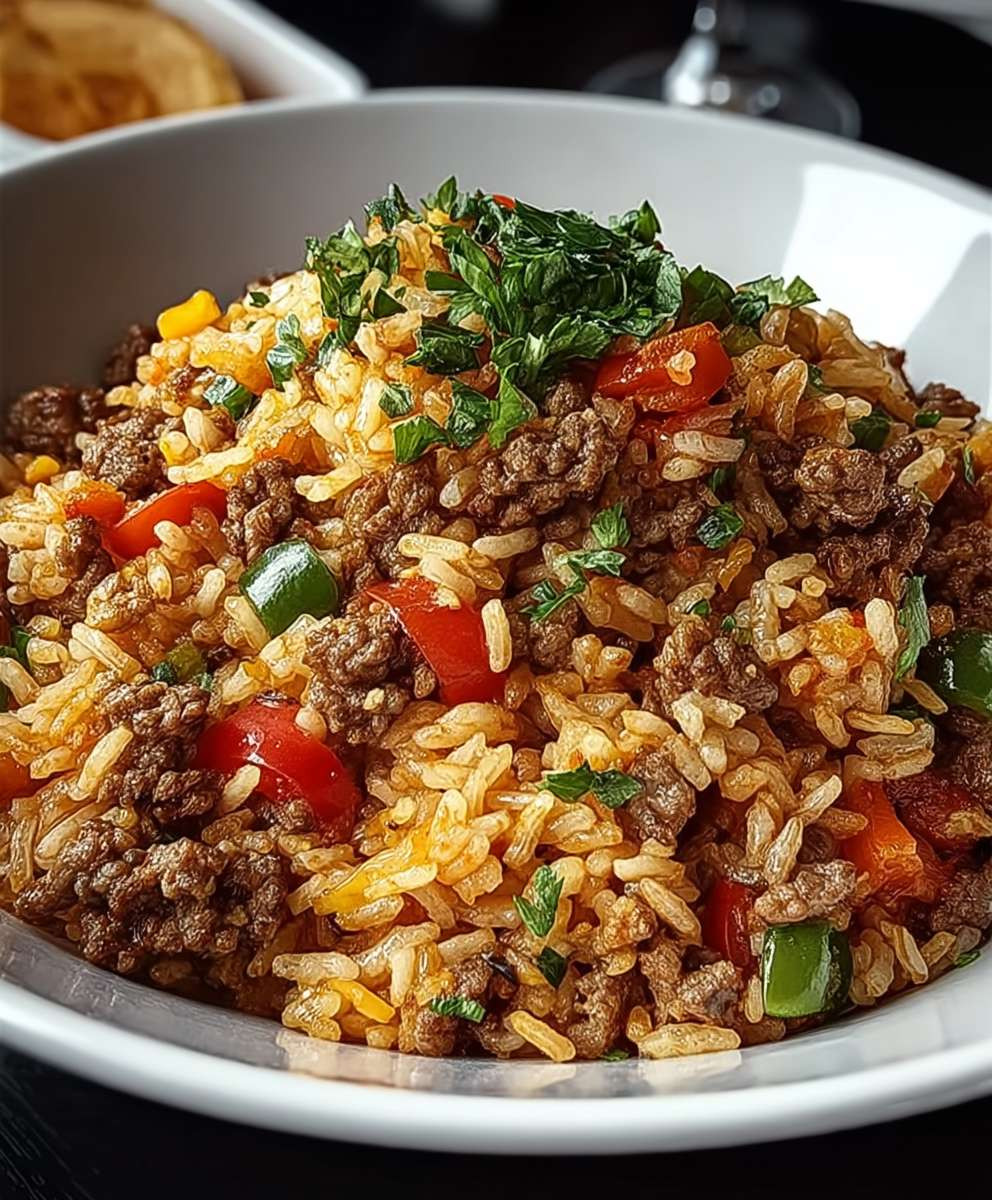 Dirty Rice Ground Beef