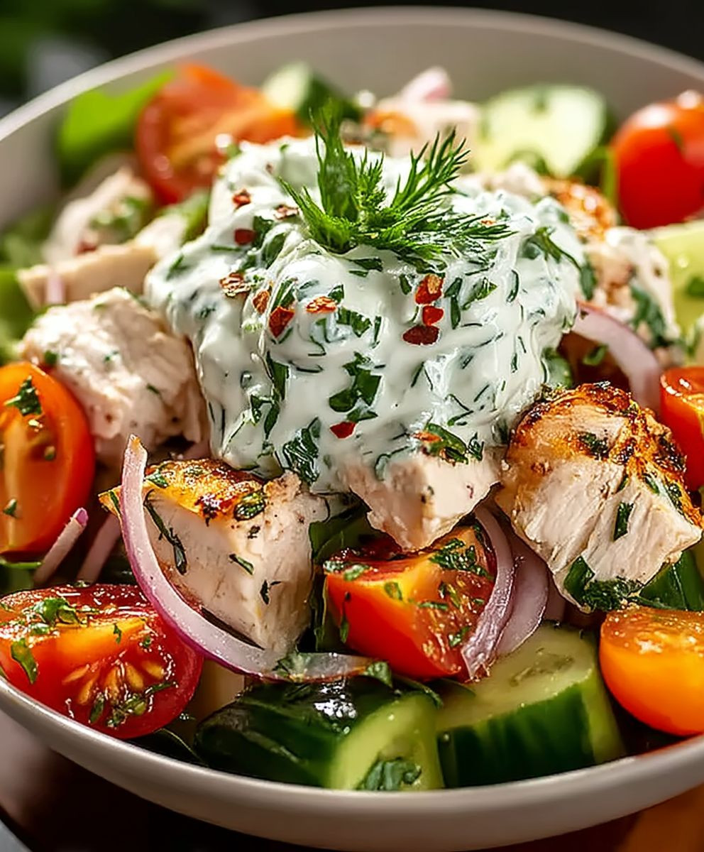 Tzatziki Chicken Salad