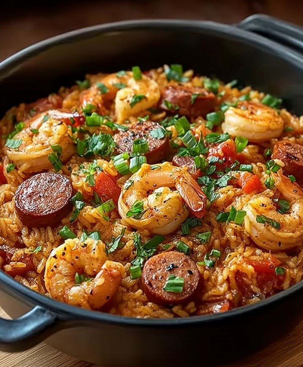 Shrimp Sausage Jambalaya