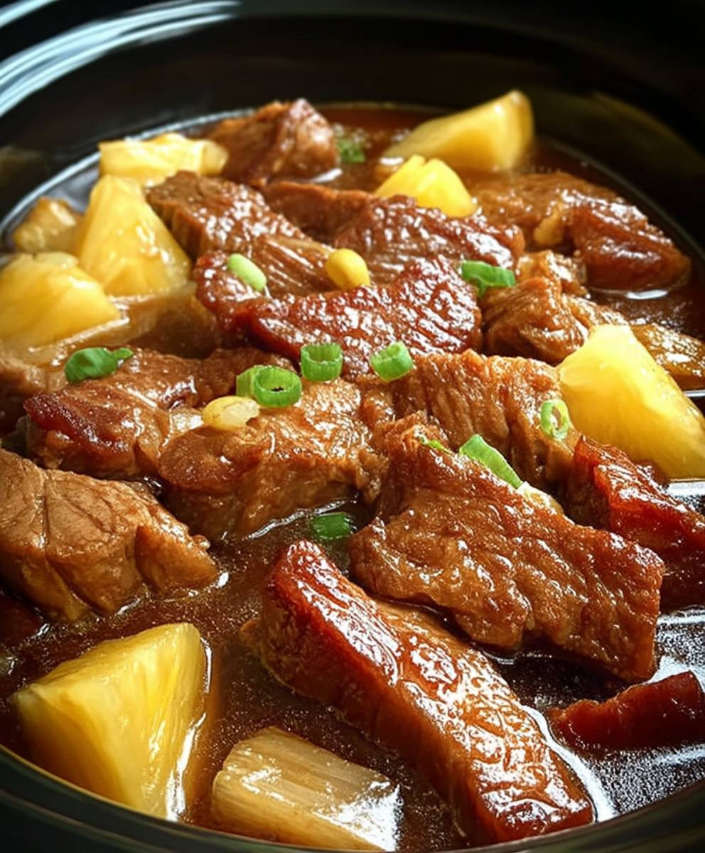 Pineapple Pork Slow Cooker