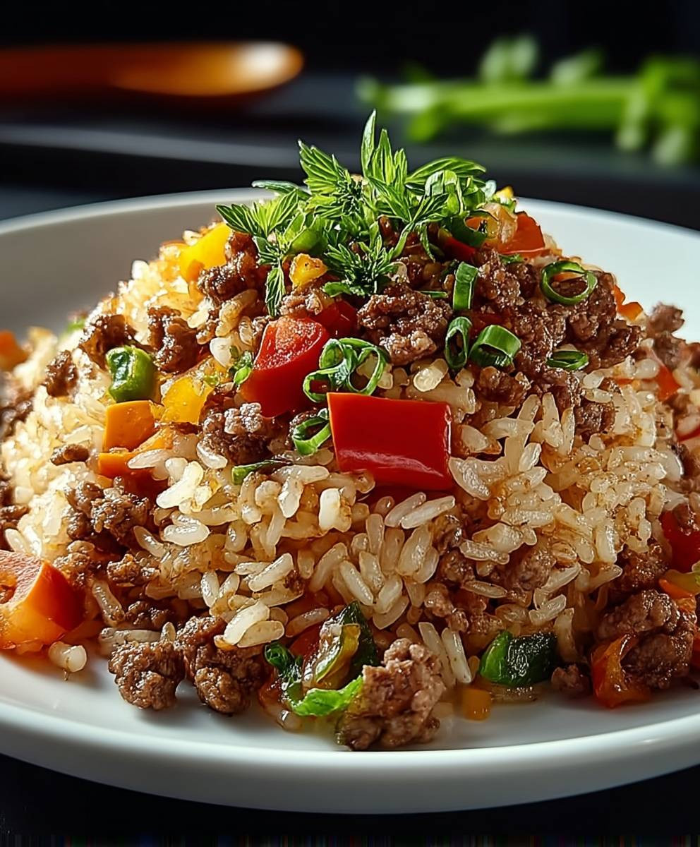 Dirty Rice Ground Beef