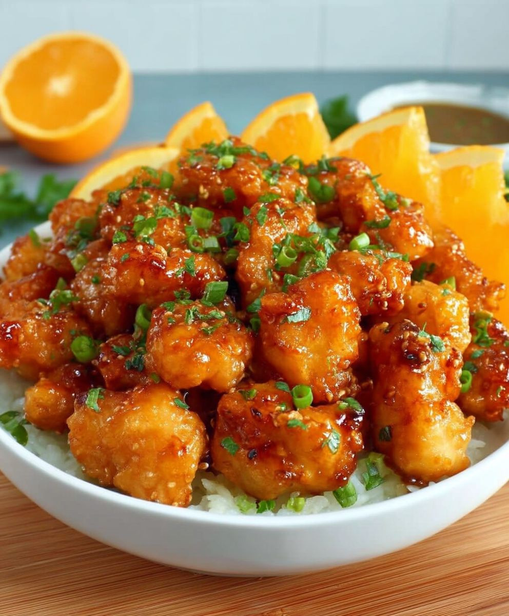 Homemade Orange Chicken