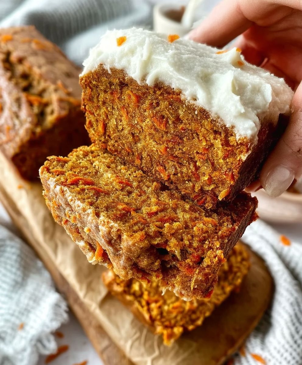 Dairy Free Carrot Banana Bread