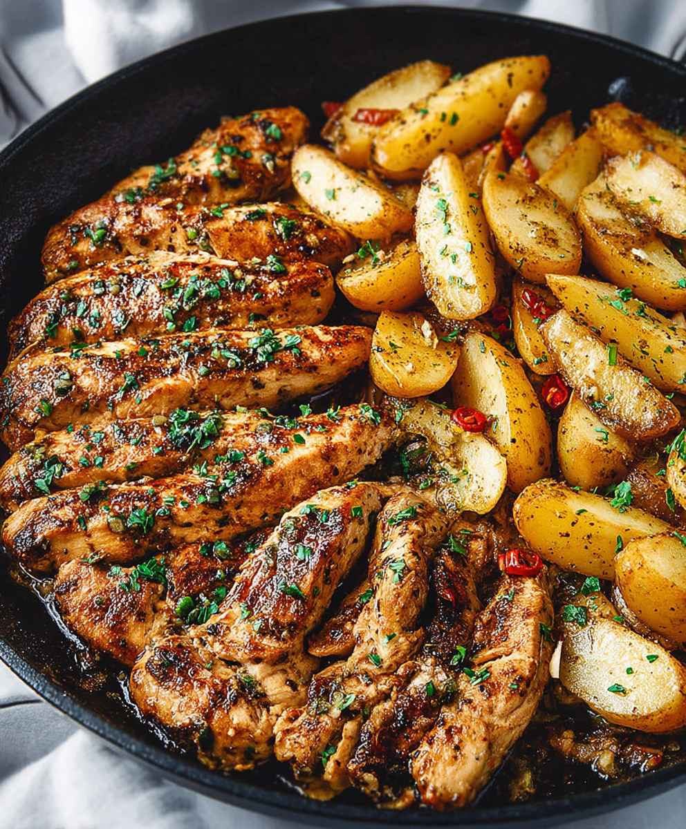 Garlic Butter Chicken Skillet