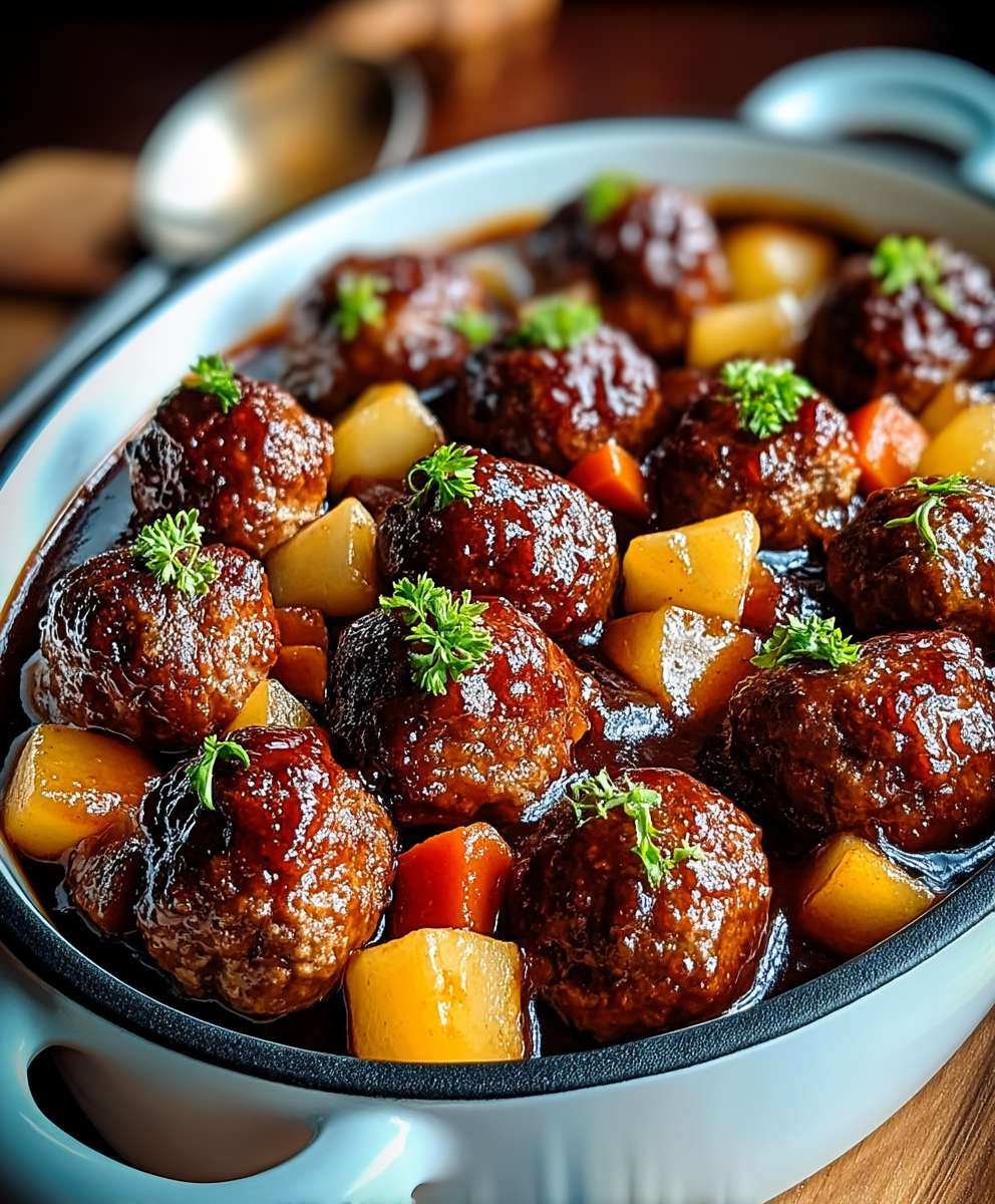 Sweet and Sour Meatballs