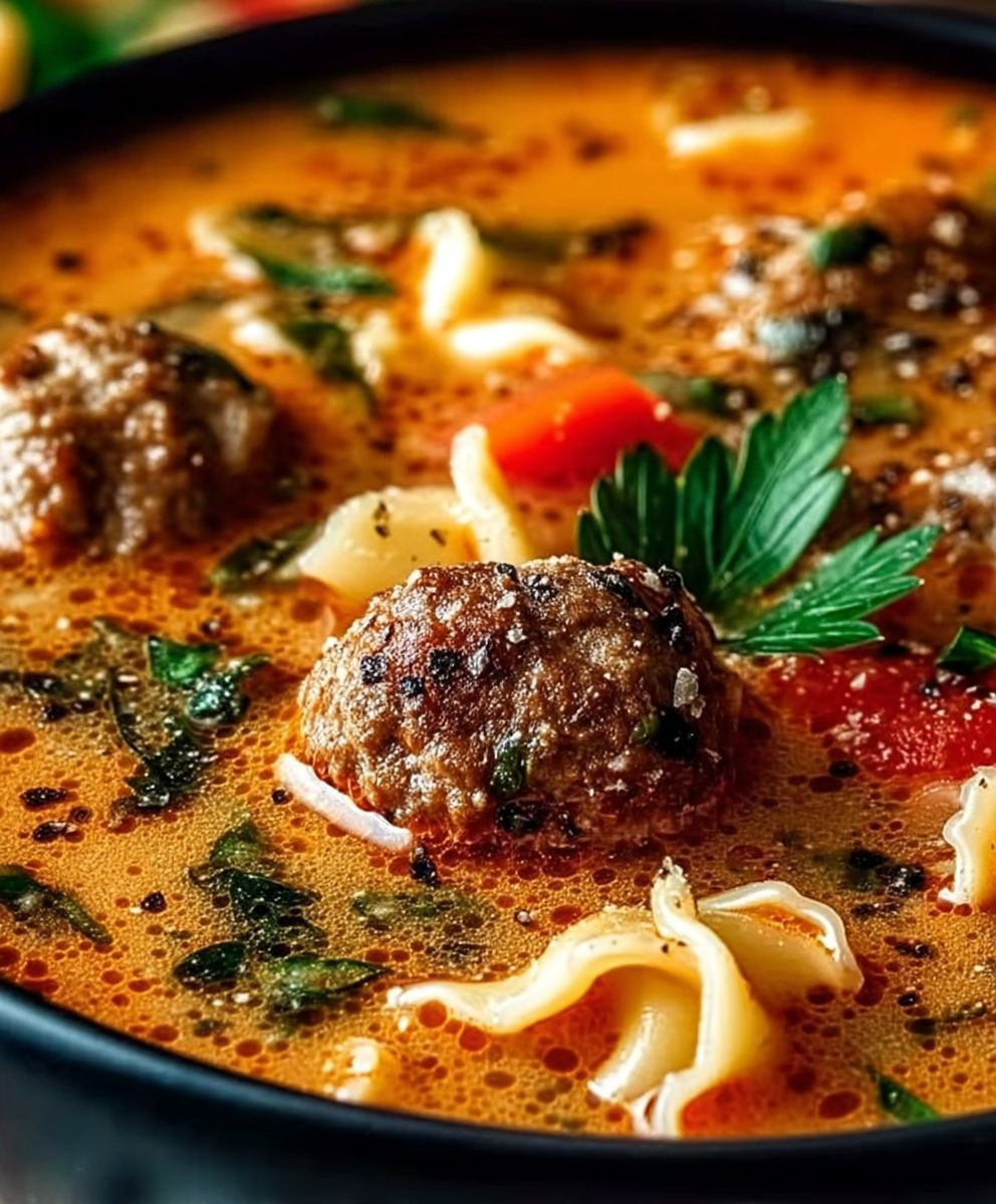 Italian Meatball Soup