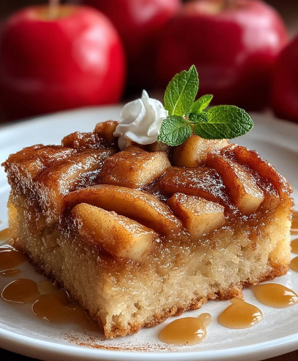 Apple Cinnamon Sheet Cake