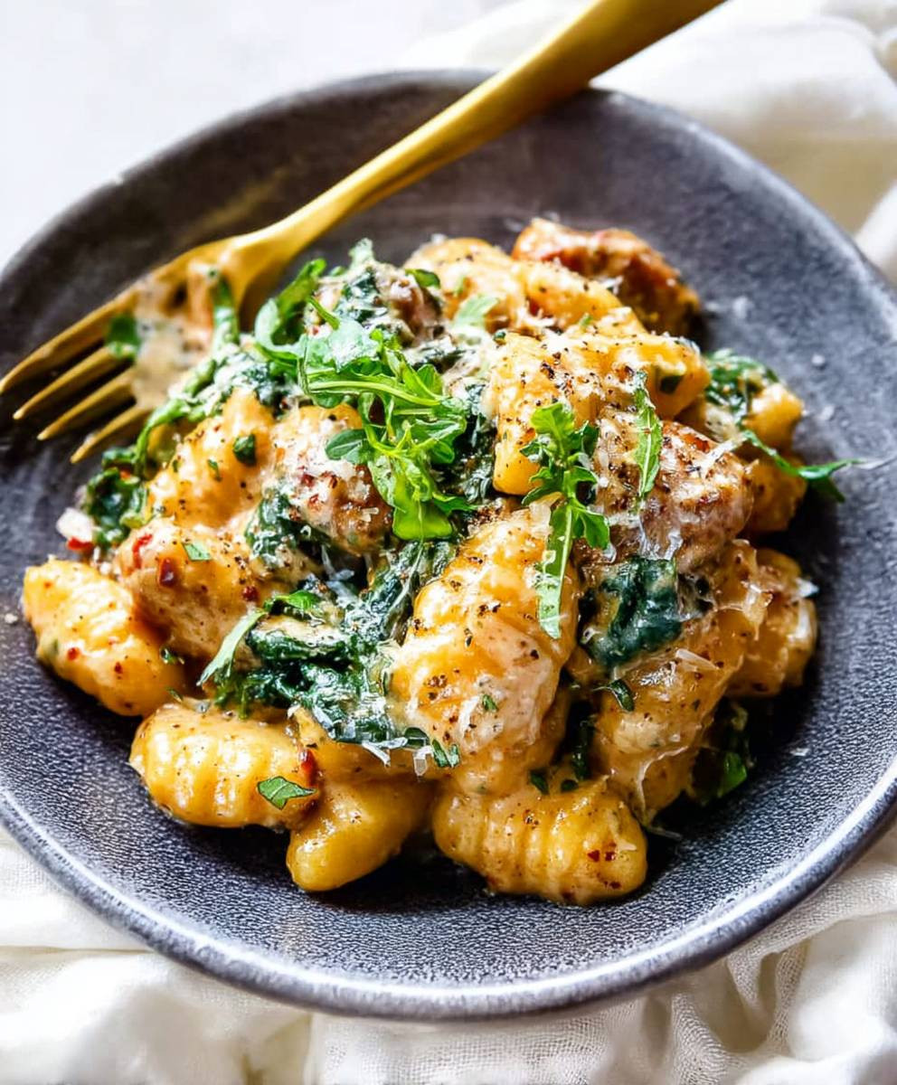 Pumpkin Sausage Gnocchi
