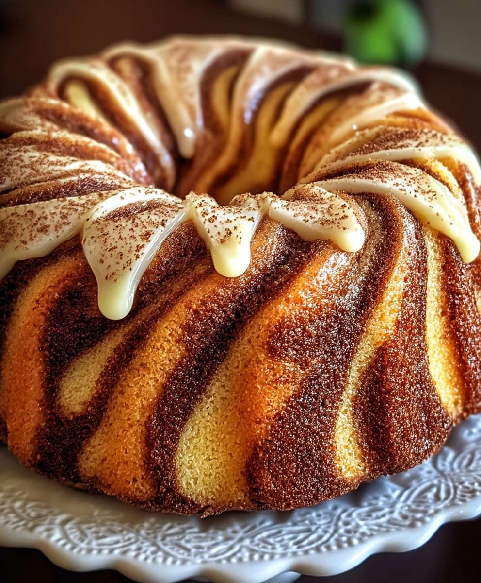 Cinnamon Swirl Bundt Cake
