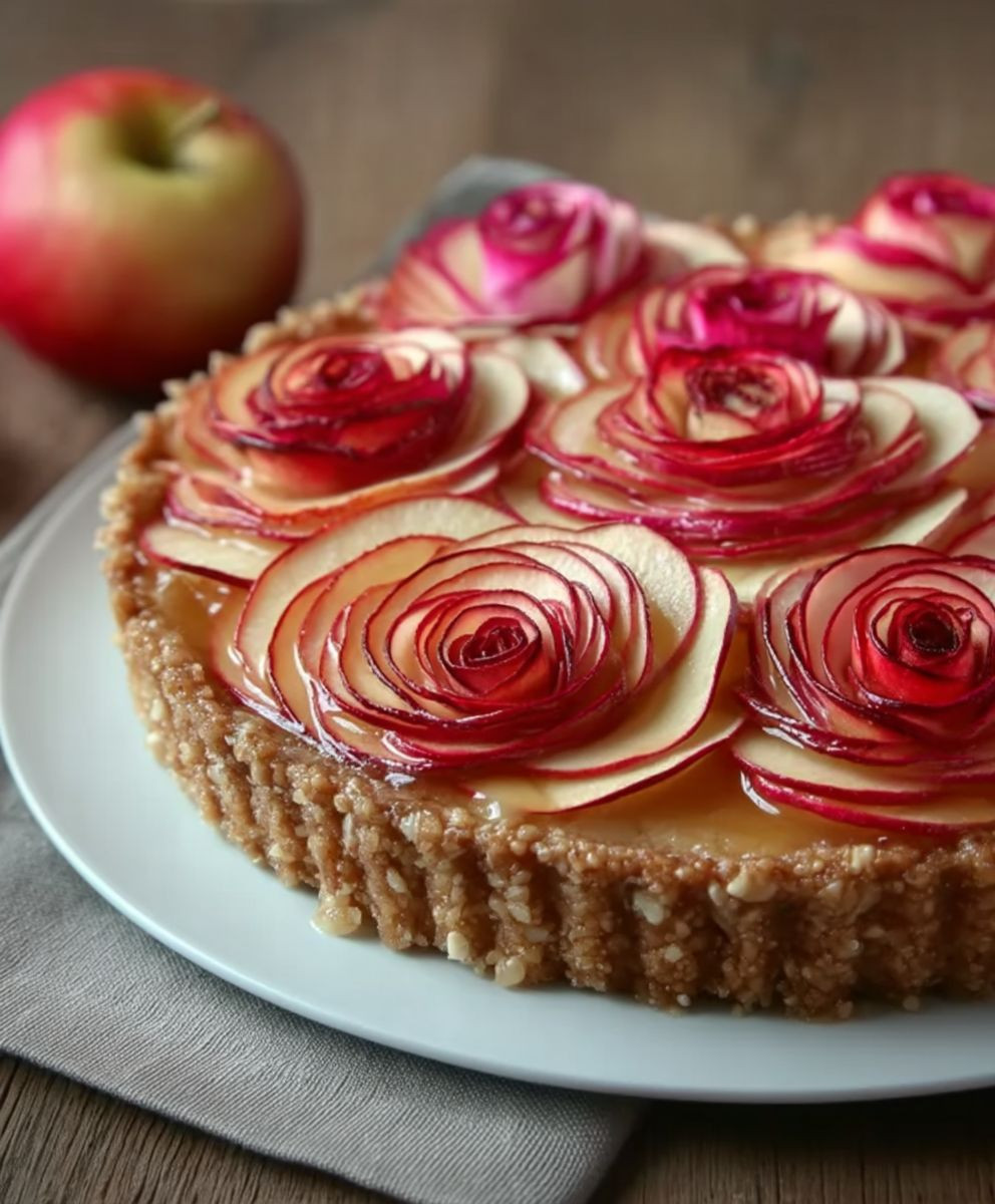 Apple Walnut Tart