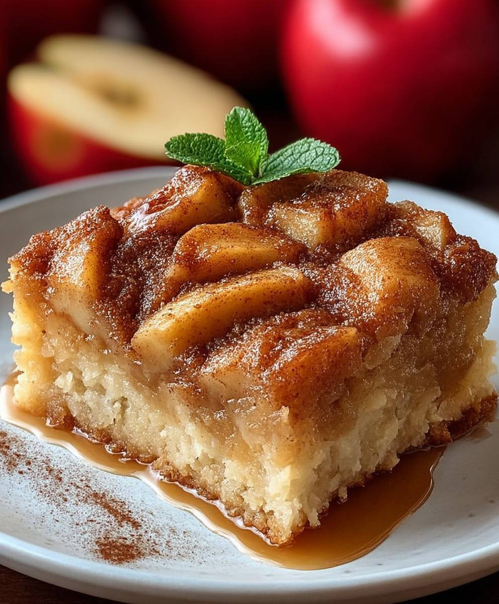Apple Cinnamon Sheet Cake