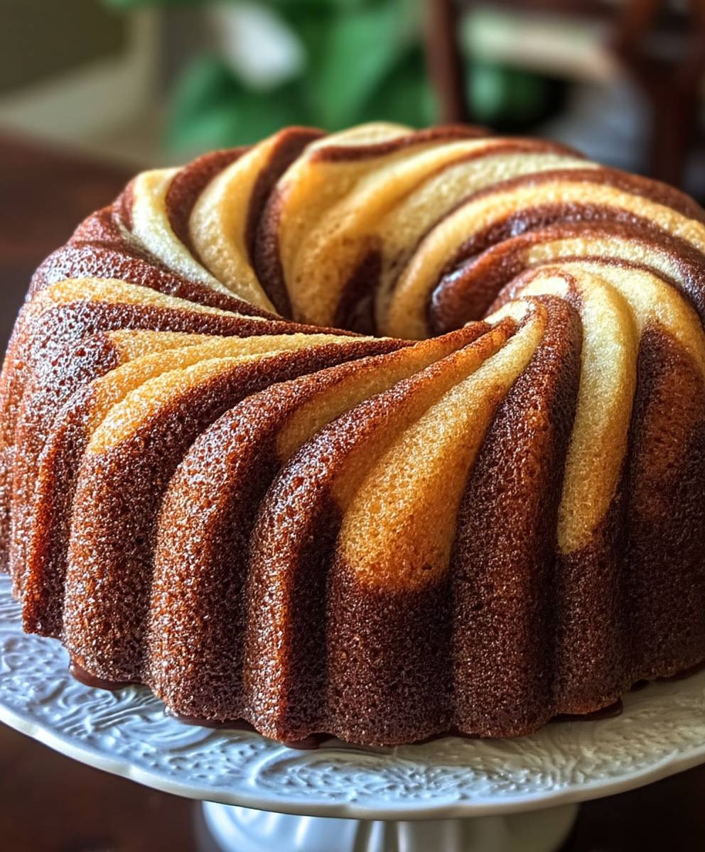 Cinnamon Swirl Bundt Cake