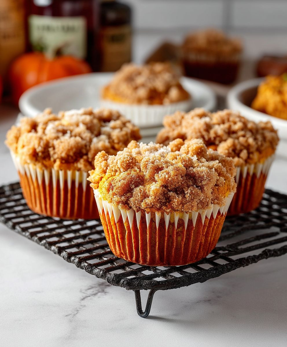Pumpkin Streusel Muffins