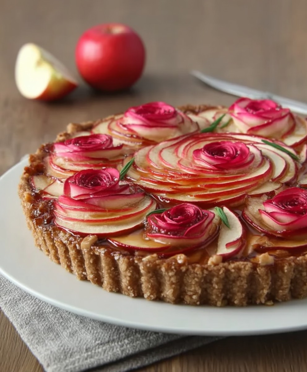 Apple Walnut Tart