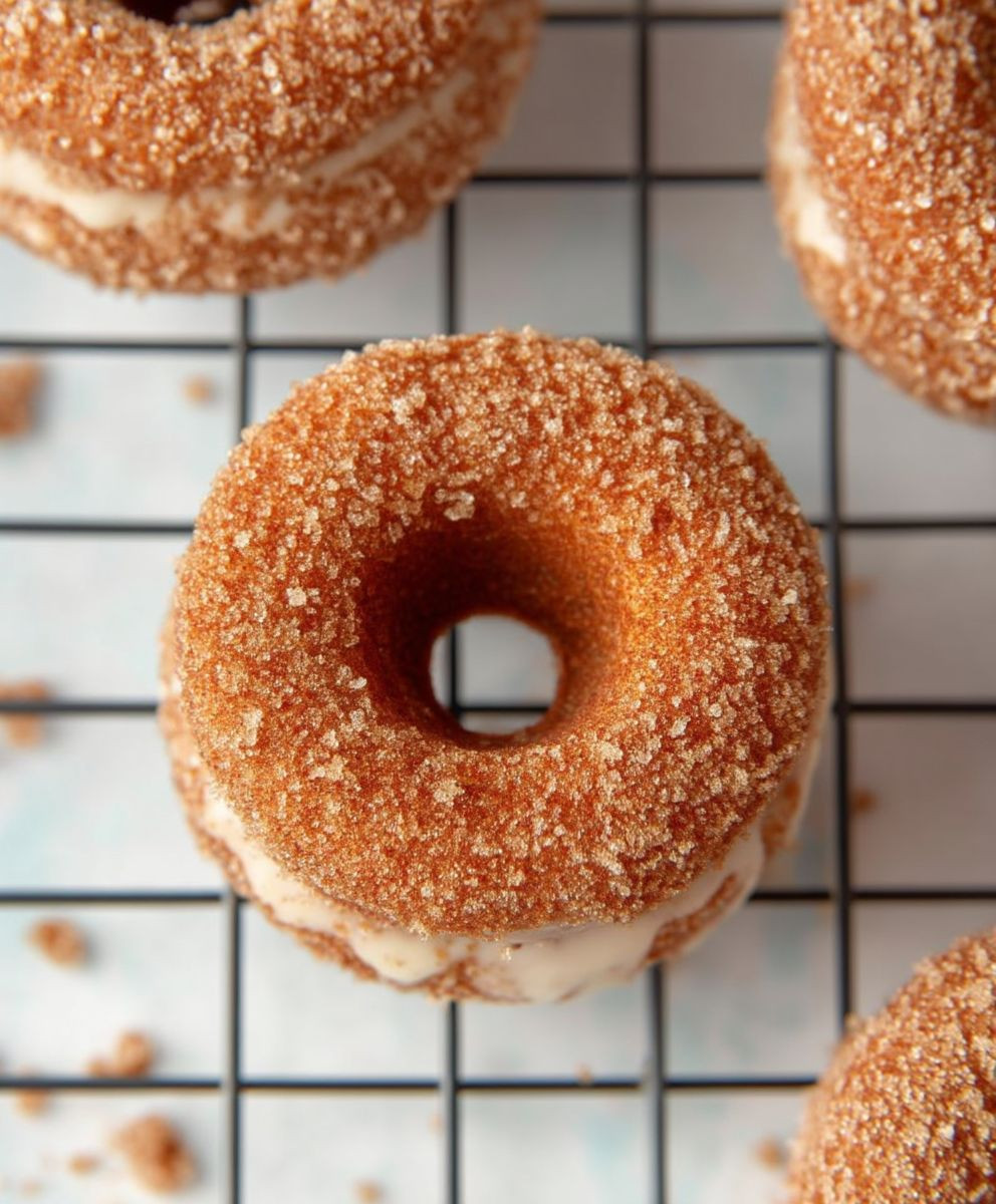 Pumpkin spice donuts