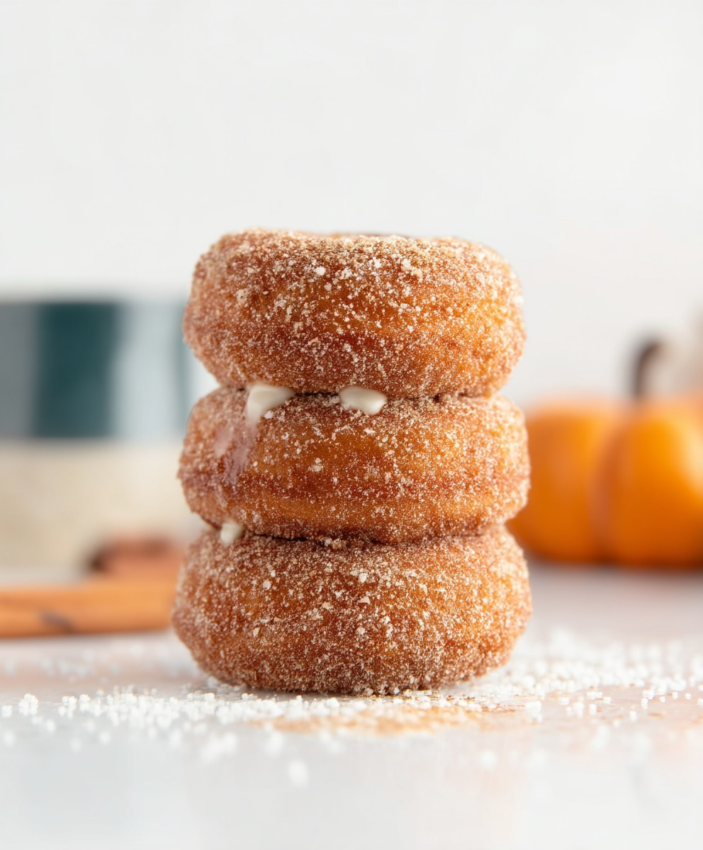 Pumpkin spice donuts