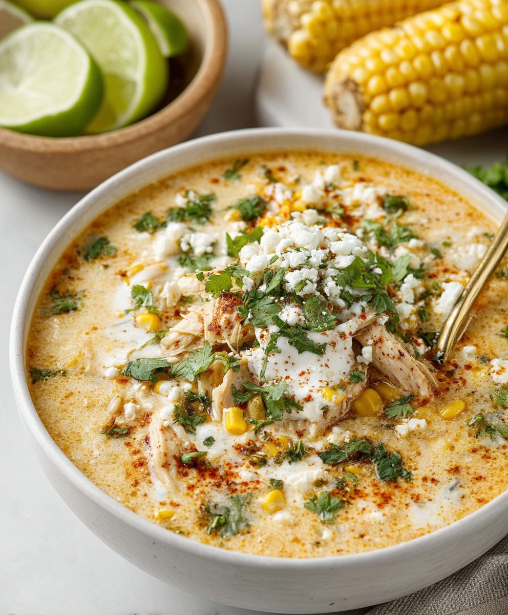 Mexican Street Corn Soup