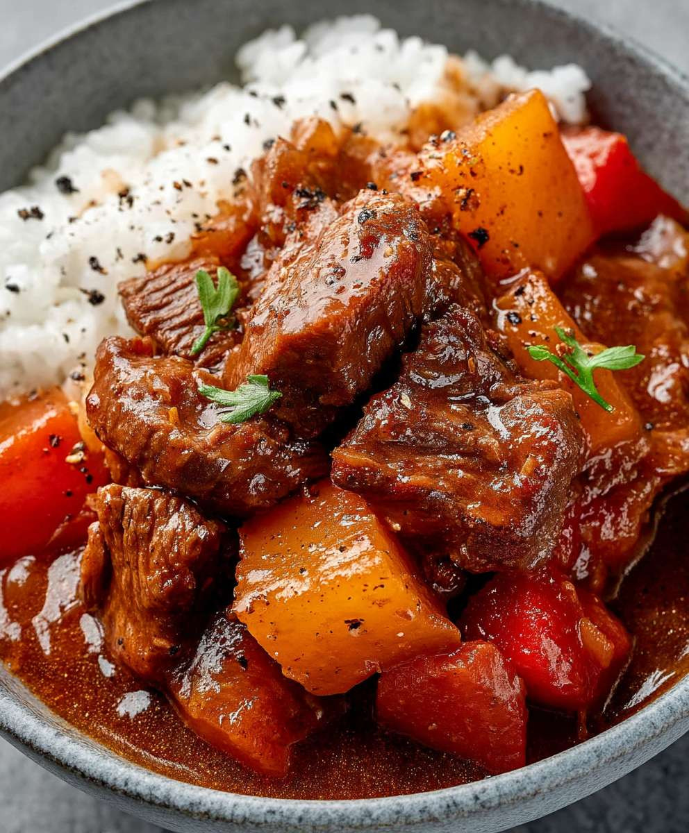 Hawaii Style Beef Stew