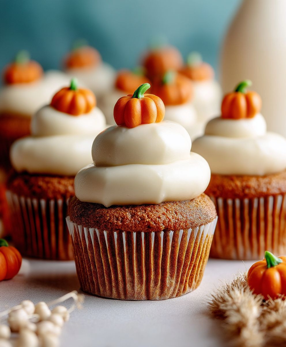 Pumpkin cupcakes