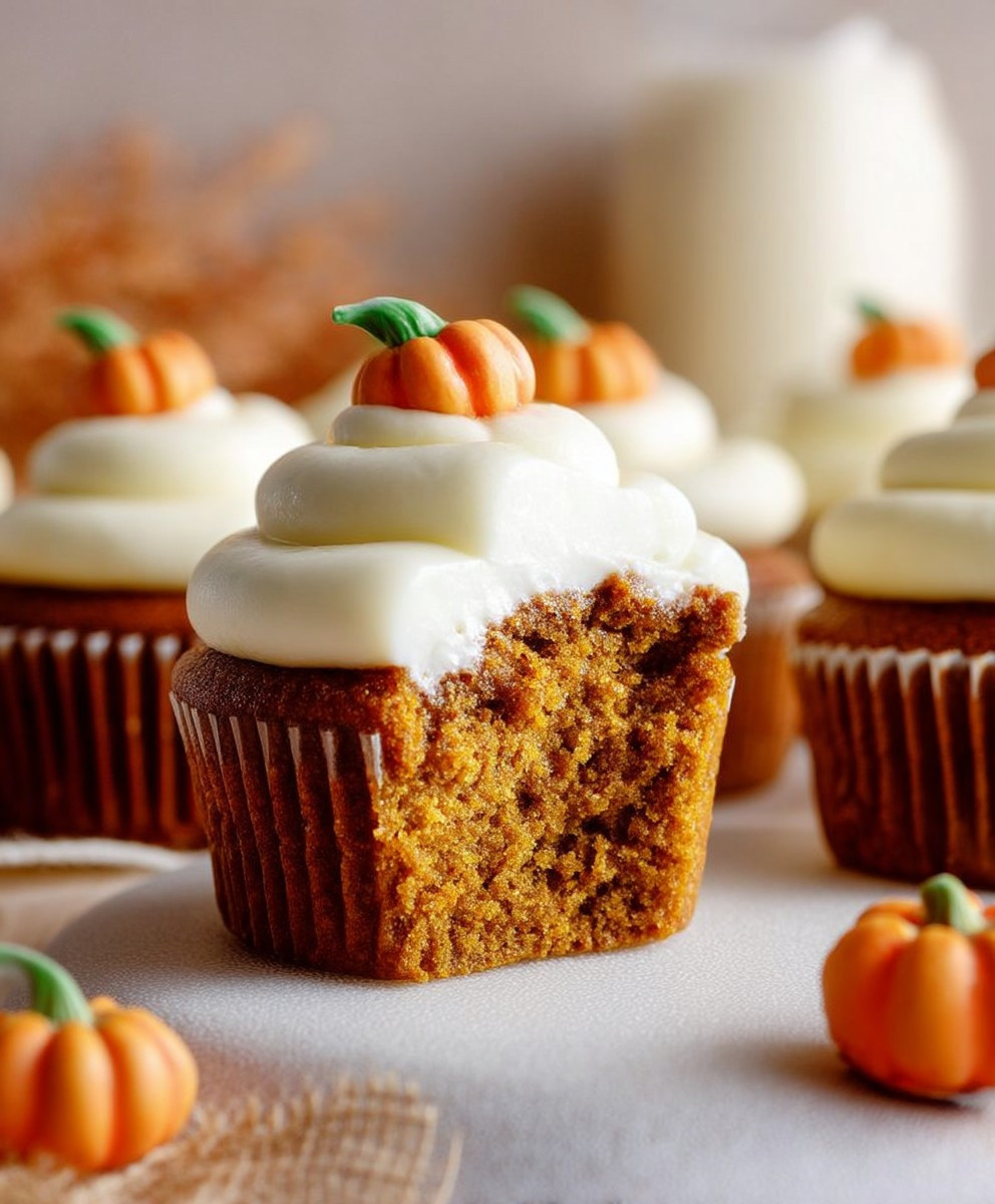 Pumpkin cupcakes