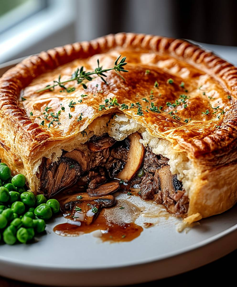 Beef Mushroom Pie