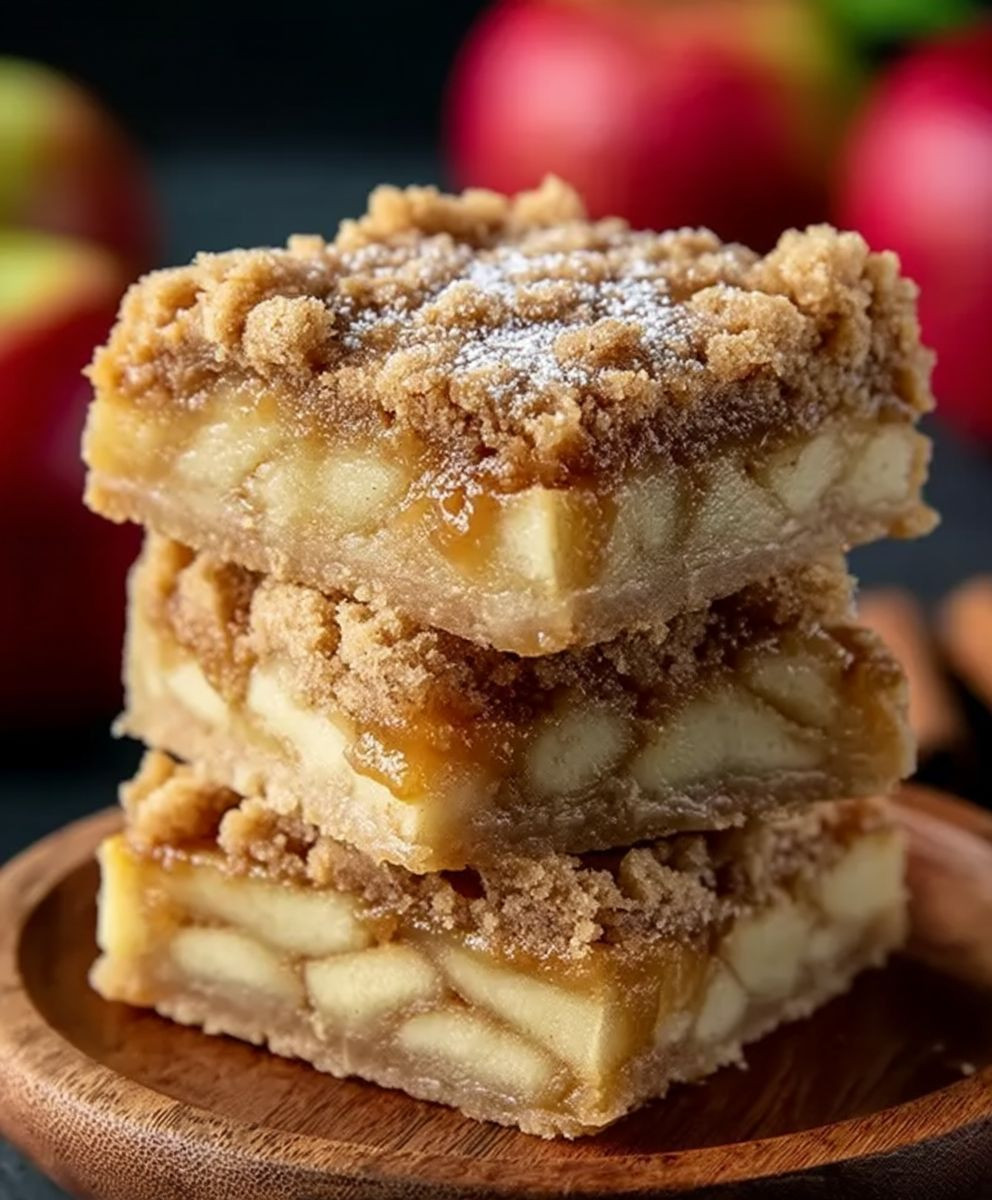 Apple pie bars