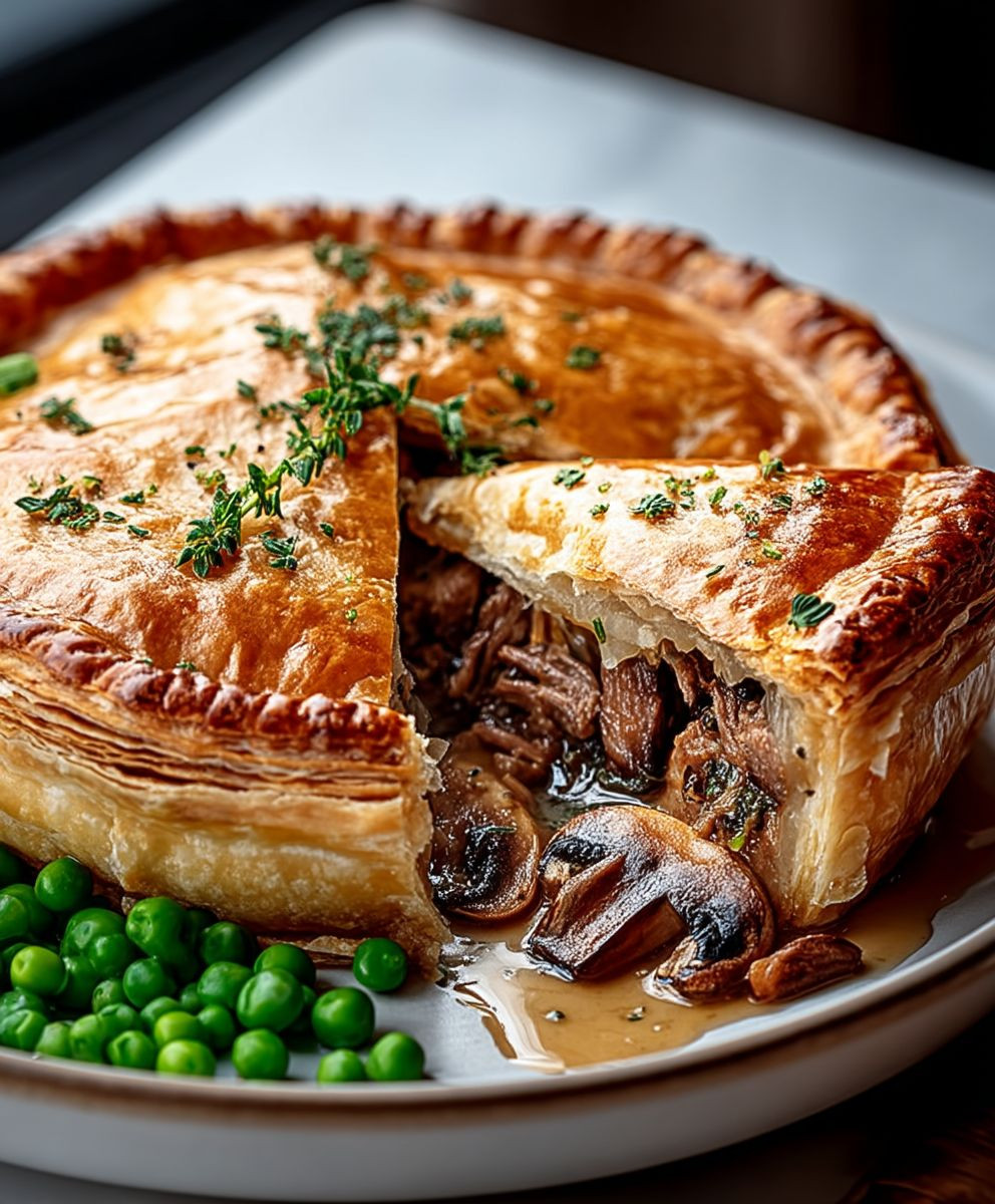 Beef Mushroom Pie