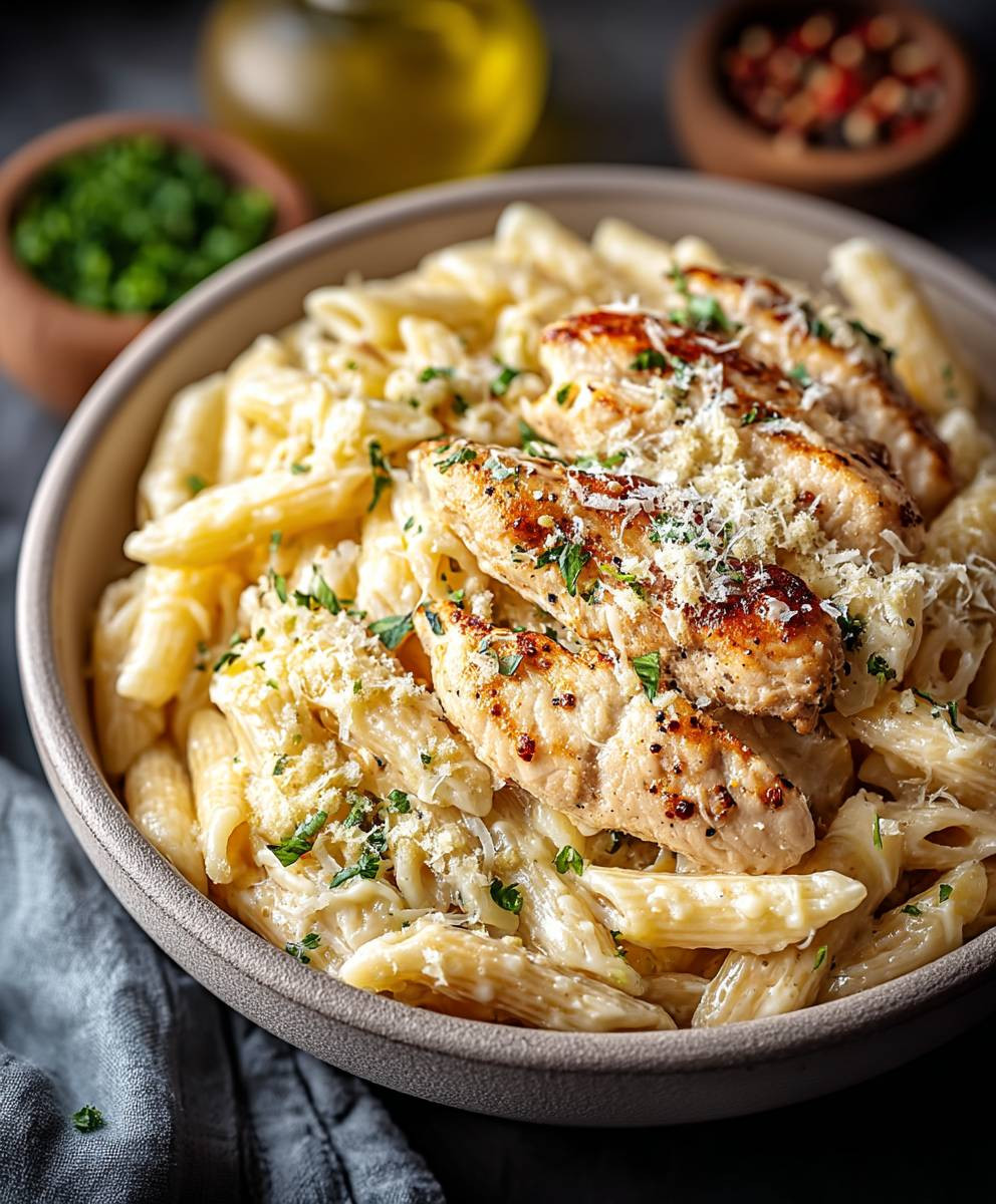Garlic Parmesan Pasta