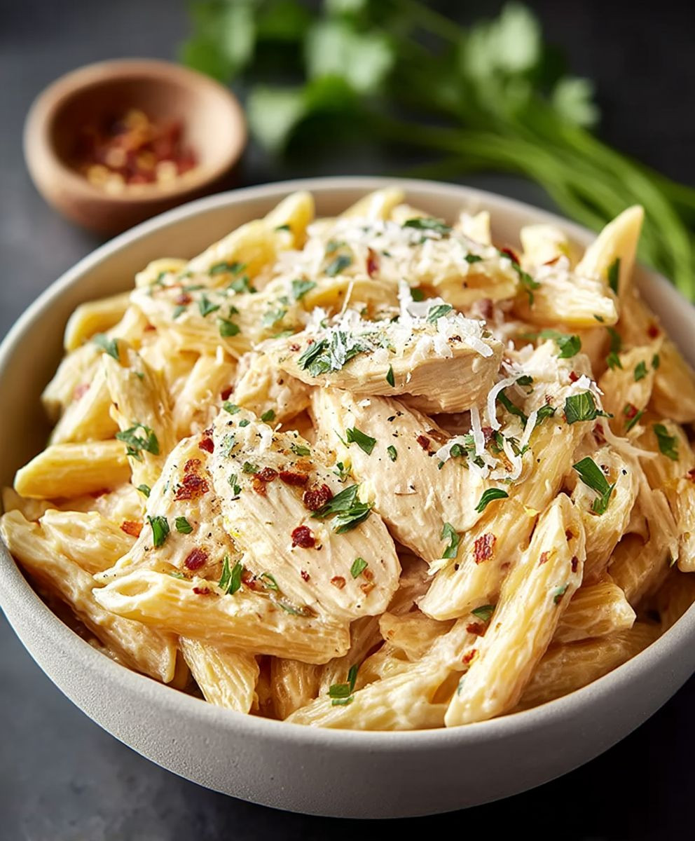 Garlic Parmesan Pasta