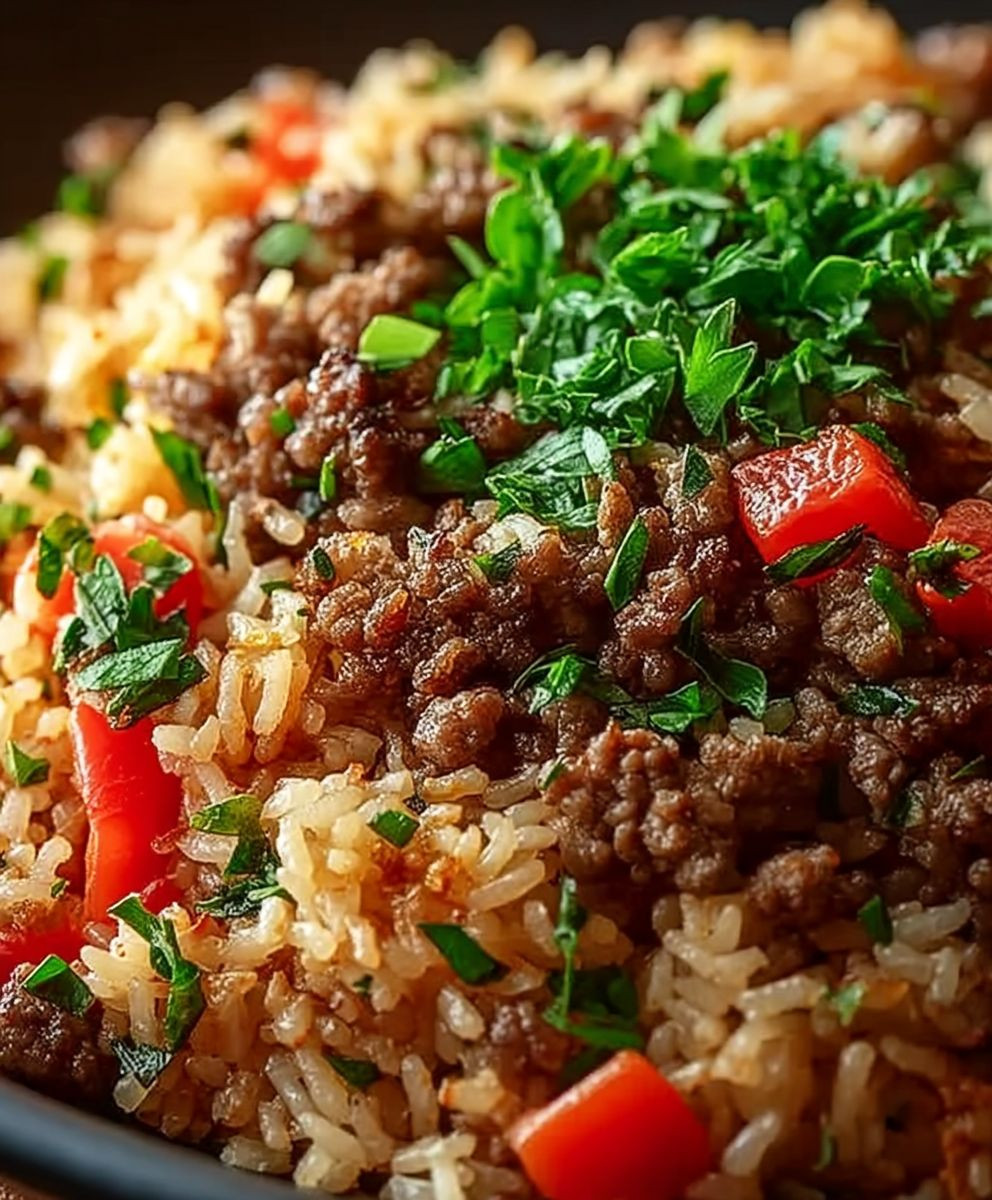 Dirty Rice Ground Beef