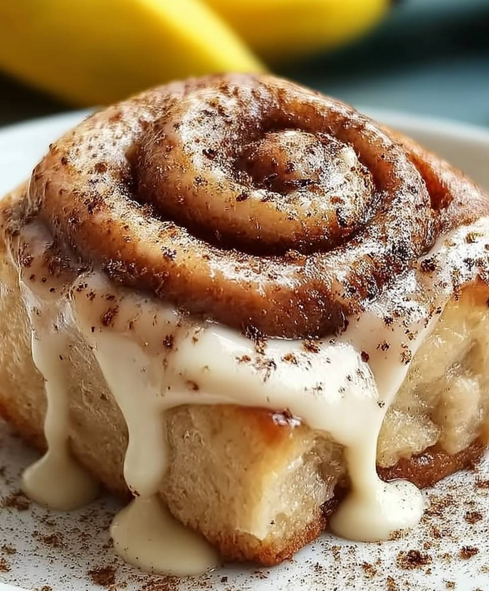 Banana Bread Rolls