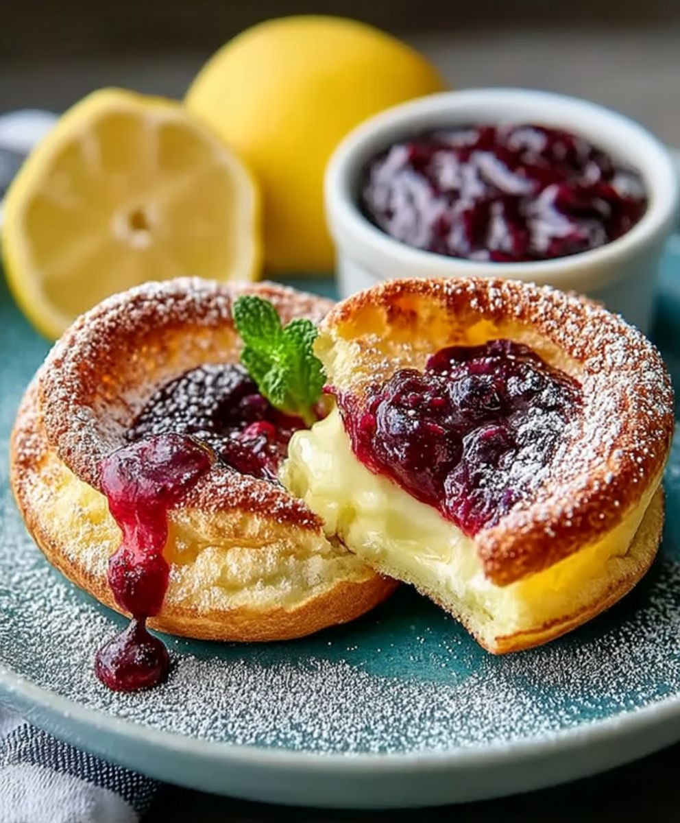 Mini Dutch Baby Pancakes