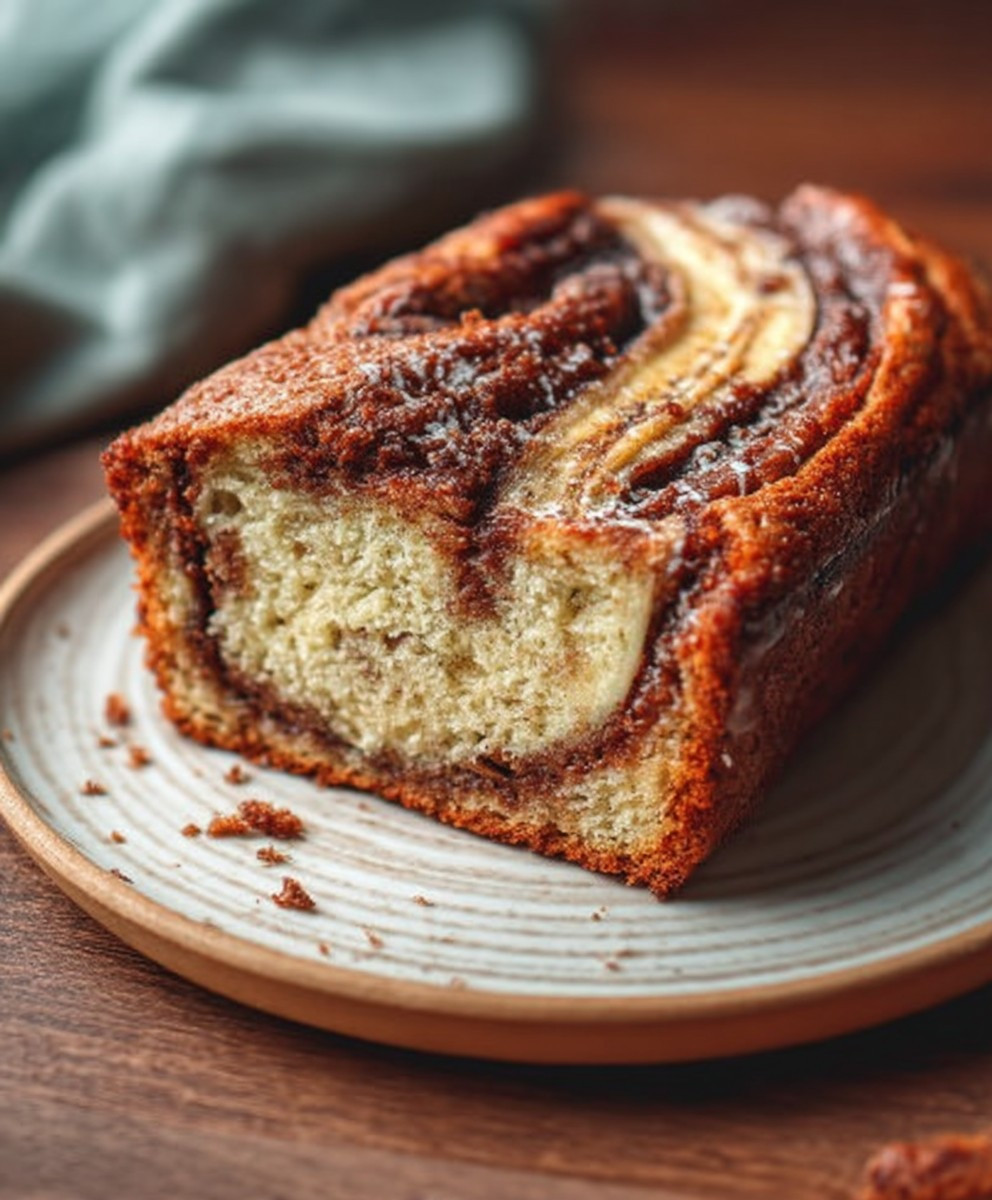 Cinnamon Swirl Banana Bread