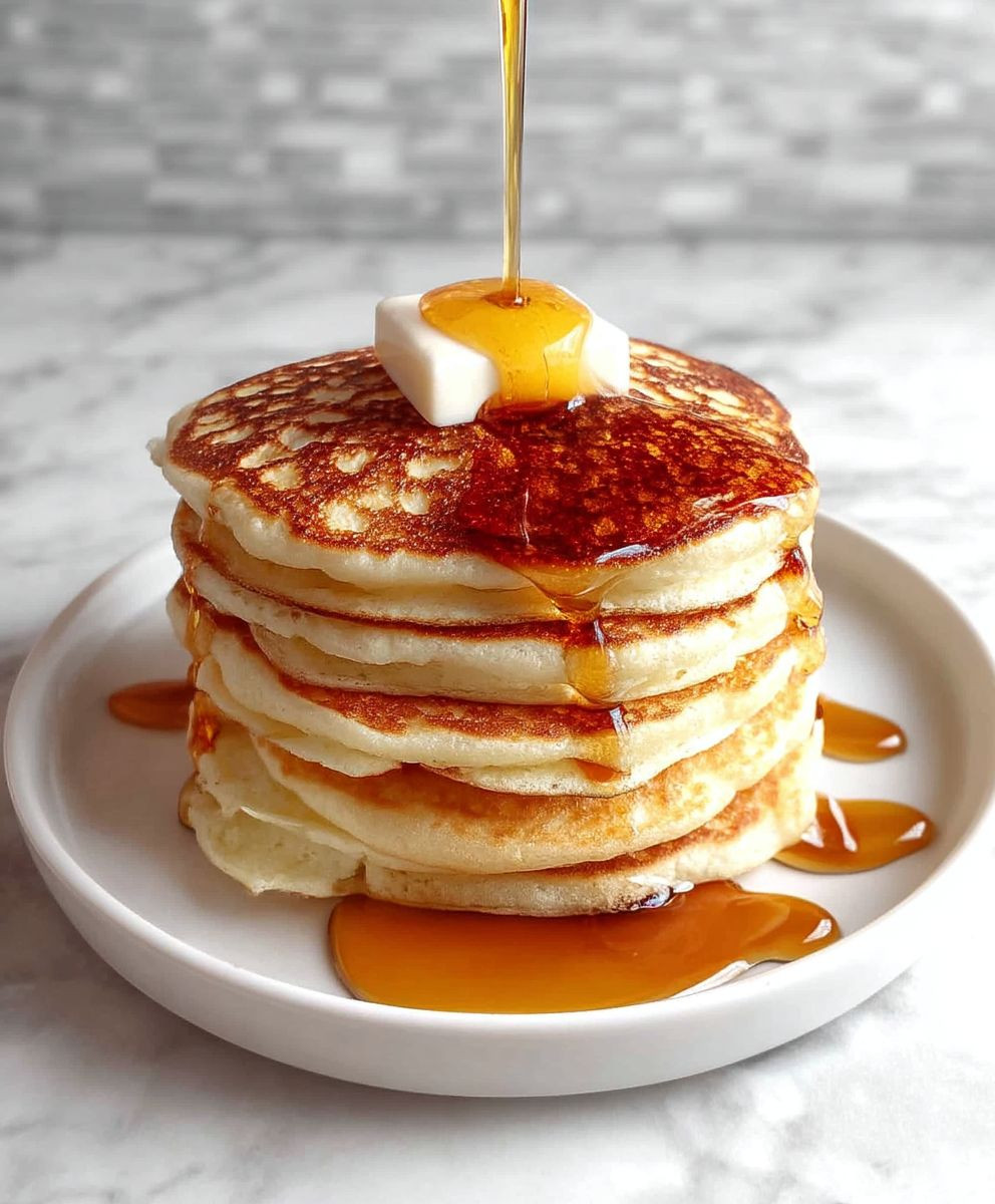 Greek yogurt pancakes
